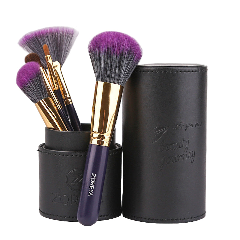 Zoreya Travel Brush Set – Compact & Stylish Makeup Brushes | Euroboutique