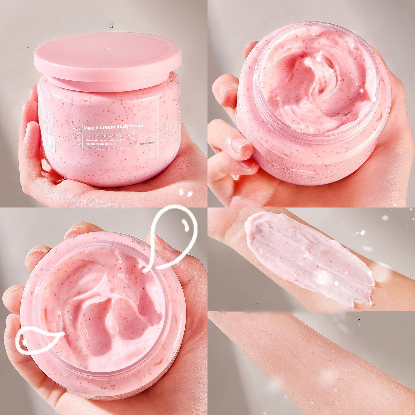 Peach Smooth Scrub – Exfoliating & Hydrating Body Polish | Euroboutique