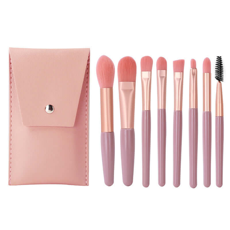 Portable Makeup Brush Set – Compact Travel Face & Powder Brushes | Euroboutique