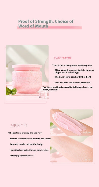 Peach Smooth Scrub – Exfoliating & Hydrating Body Polish | Euroboutique
